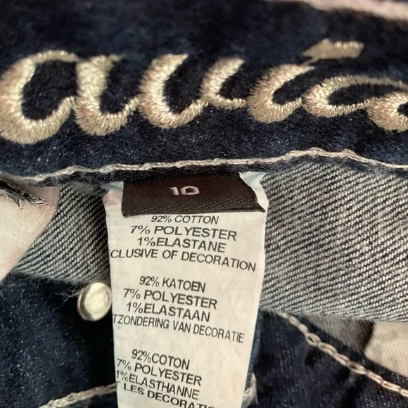 Harley Davidson Womens Angel Wings, blingy, Bootcut Jeans - EUC - Picture 11 of 12